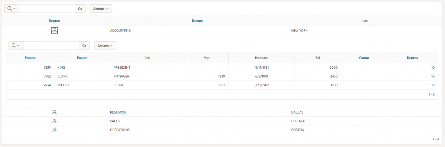 Oracle APEX Build Nested Interactive Reports APEXpert Consulting